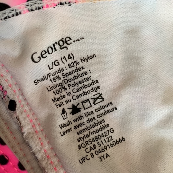 💗Leopard print tankini top L 14 - Picture 5 of 13